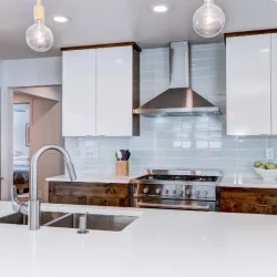 white kitchen cabinets